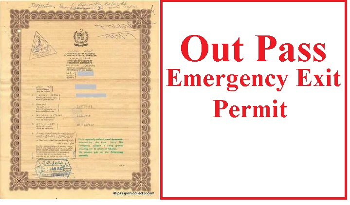 EXIT PERMIT / OUT PASS SERVICES